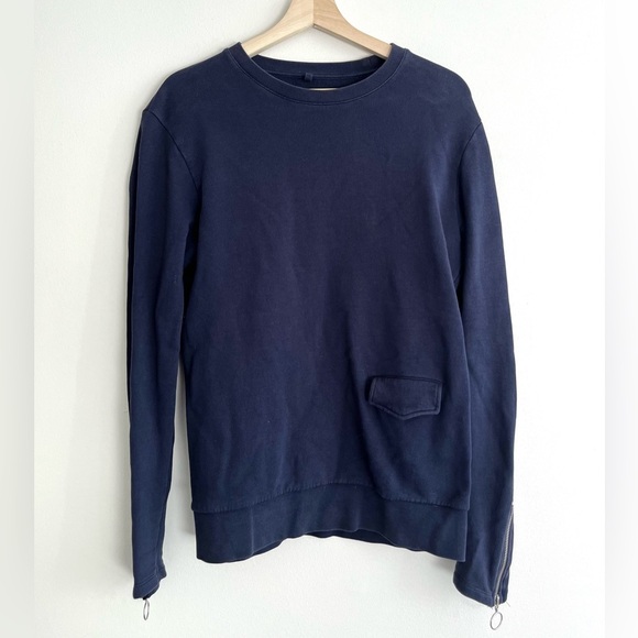 Mathew Miller Untitled Men's Navy Sweater - Picture 1 of 5